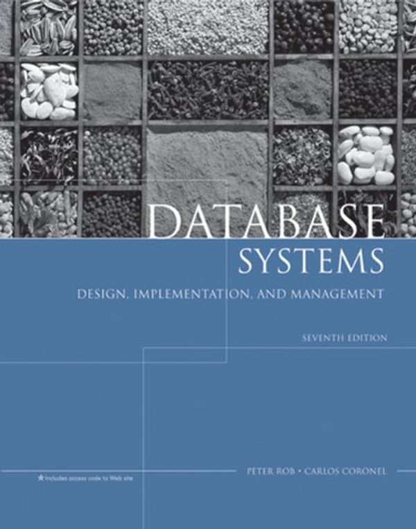 Cover Art for 9781418835934, Database Systems by Peter Rob