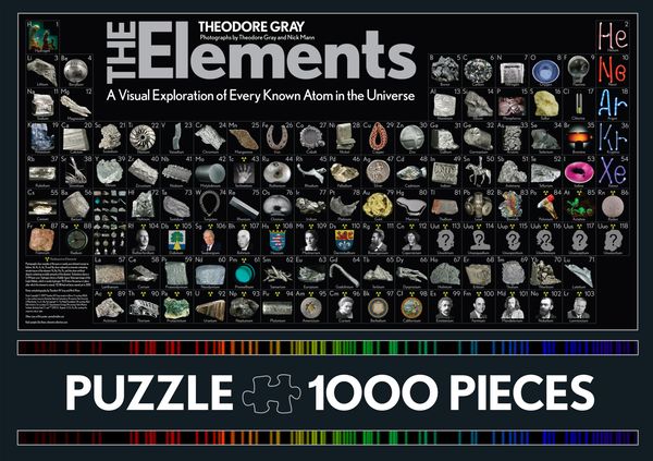 Cover Art for 9781579128883, The Elements Puzzle: 1000 Pieces by Theodore Gray