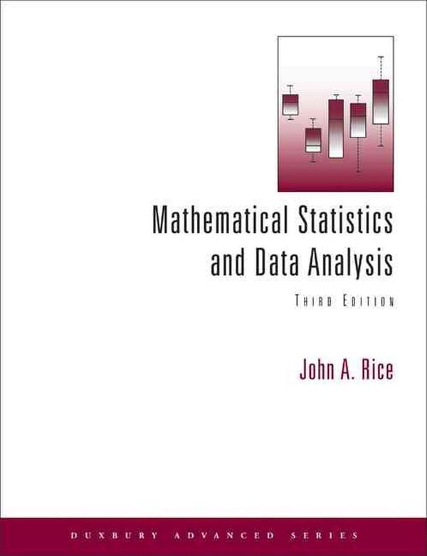 Cover Art for 9780534399429, Mathematical Statistics and Data Analysis by John A. Rice