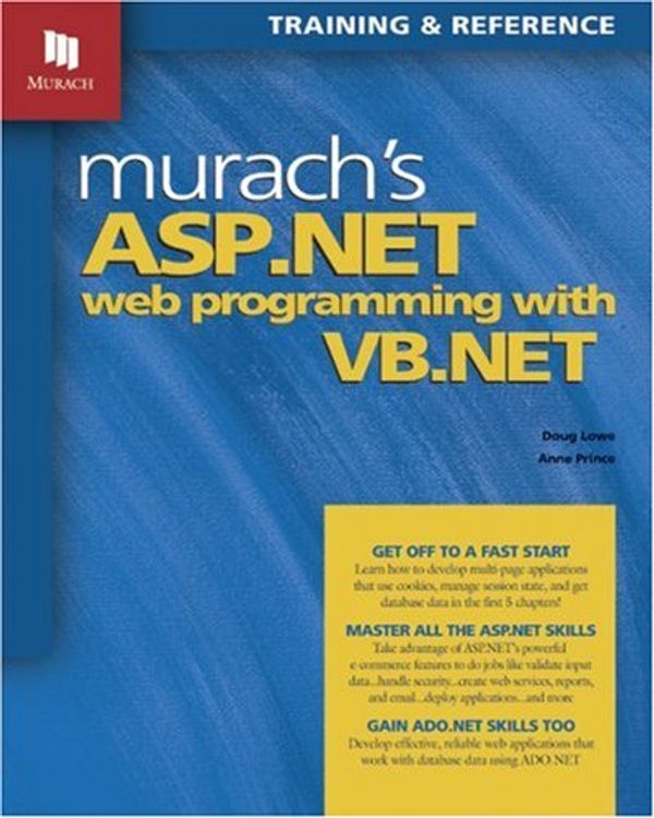 Cover Art for 9781890774202, Murach's ASP.NET Web Programming with VB.NET by Doug Lowe