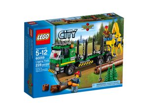 Cover Art for 5702015115650, Logging Truck Set 60059 by Lego
