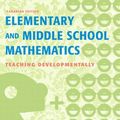 Cover Art for 9780205420773, Elementary and Middle School Mathematics, First Canadian Edition by unknown