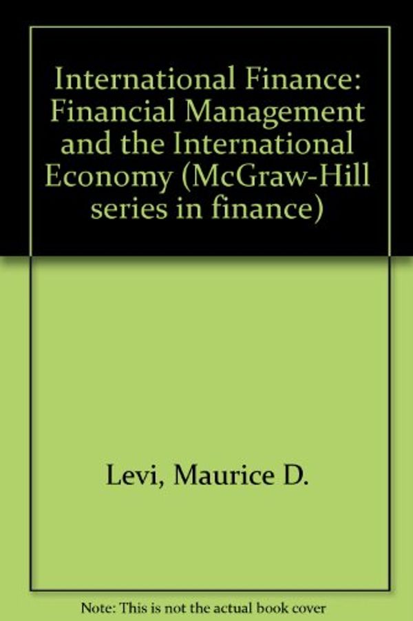 Cover Art for 9780071008006, International Finance by Maurice D. Levi