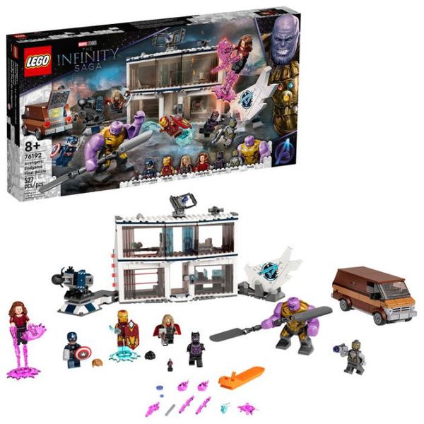 Cover Art for 0673419339889, LEGO Marvel Avengers: Endgame Final Battle 76192 Collectible Building Kit; Battle Scene at The Avengers’ Compound; New 2021 (527 Pieces) by 