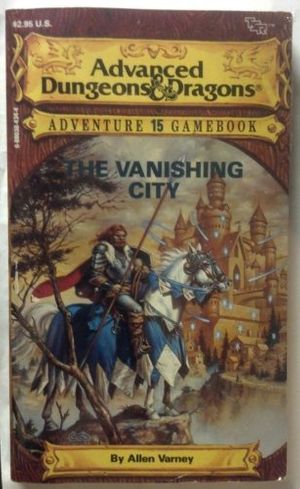 Cover Art for 9780880384346, The Vanishing City by Allen Varney