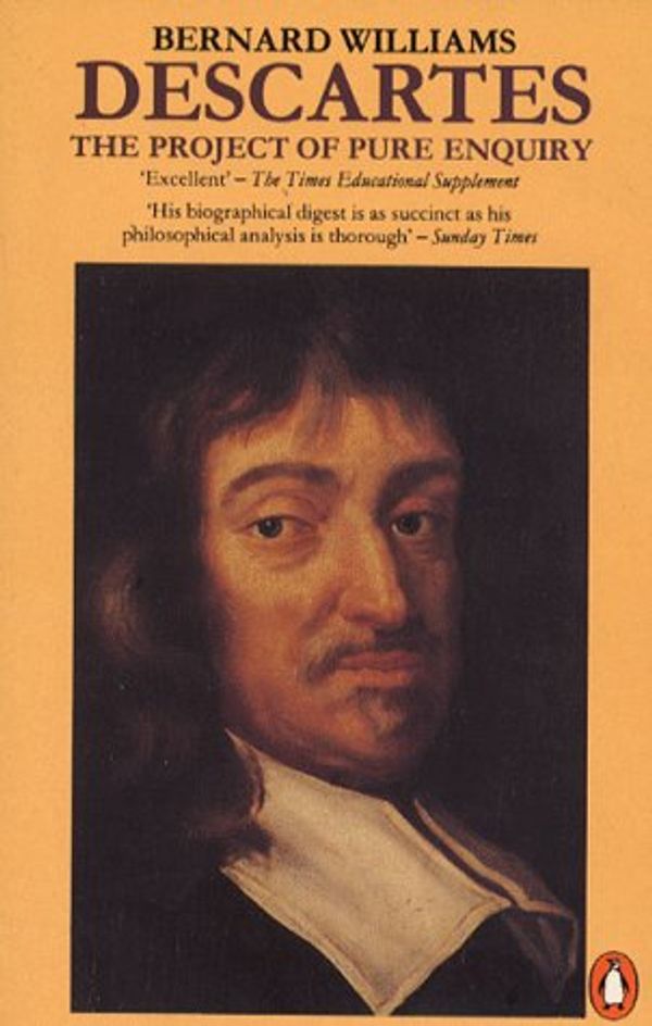 Cover Art for 9780140138405, Descartes by Bernard Williams