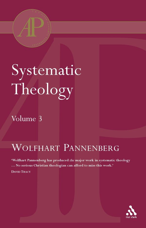 Cover Art for 9780567194749, Systematic Theology by Wolfhart Pannenberg