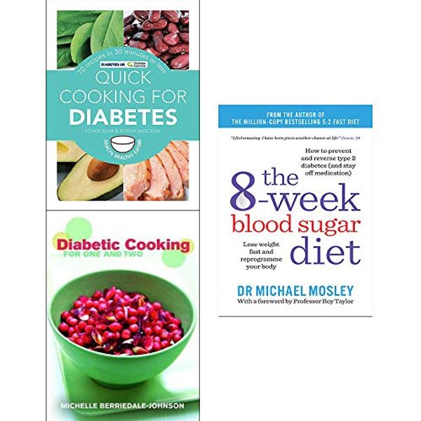Cover Art for 9789123667284, 8 Week blood sugar diet, quick cooking for diabetes and diabetic cooking 3 books collection set by Michael Mosley/ Louise Blair, Norma McGough/ Michelle Berriedale-Johnson