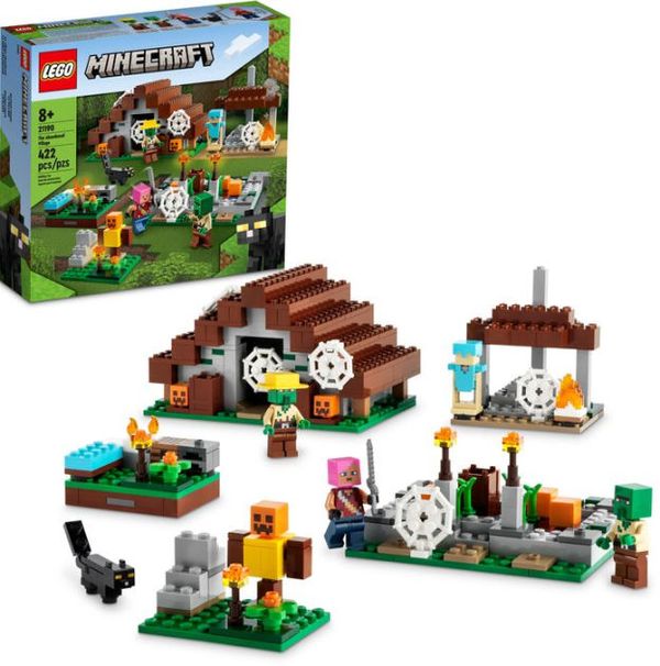 Cover Art for 0673419363914, LEGO Minecraft The Abandoned Village 21190 Building Toy Set for Kids, Girls, and Boys Ages 8+ (422 Pieces) by Unknown