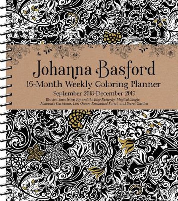 Cover Art for 9781449492441, Johanna Basford Coloring 2018-2019 Calendar by Johanna Basford