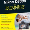 Cover Art for 9780470578940, Nikon D3000 For Dummies by Julie Adair King