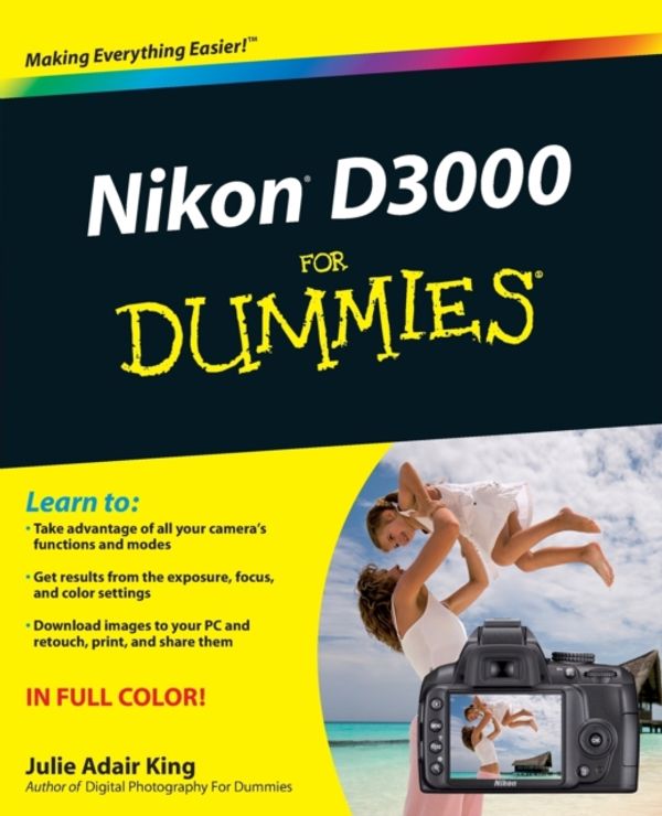 Cover Art for 9780470578940, Nikon D3000 For Dummies by Julie Adair King