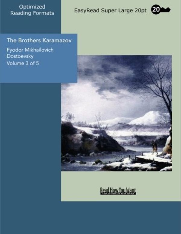 Cover Art for 9781427005953, The Brothers Karamazov: Easyread Super Large 20pt Edition: Vol 3 by Fyodor Dostoyevsky