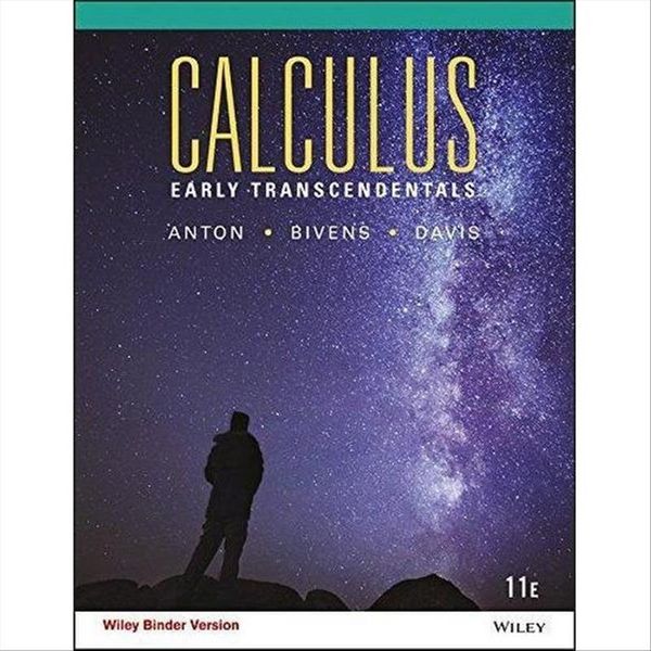 Cover Art for 9781118884126, eBook Calculus Early Transcendentals by Anton, H.,