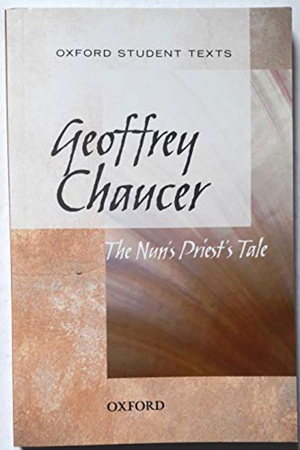 Cover Art for 9780198319870, The Nun's Priest's Tale by Geoffrey Chaucer