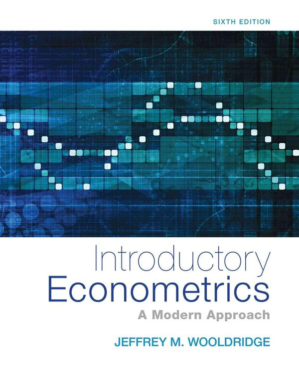 Cover Art for 9781305270107, Introductory Econometrics: A Modern Approach (Upper Level Economics) by Jeffrey M. Wooldridge