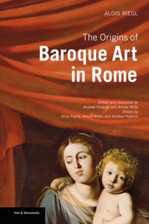 Cover Art for 9781606060414, The Origins of Baroque Art in Rome by Alois Riegl
