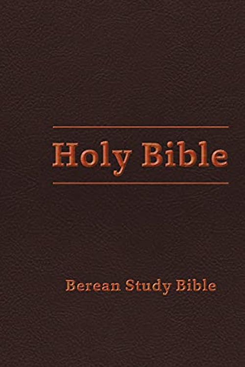 Cover Art for 0001944757708, Berean Study Bible (Burgundy Leatherlike) by Unknown