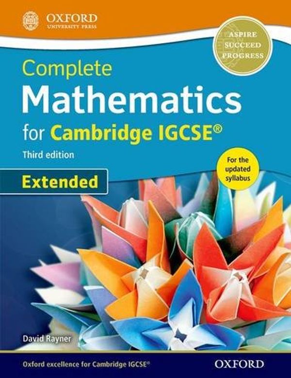 Cover Art for 9780199138746, Extended Mathematics for Cambridge IGCSE with CD-ROM by David Rayner