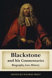 Cover Art for 9781841137964, Blackstone and His Commentaries by Wilfrid Prest