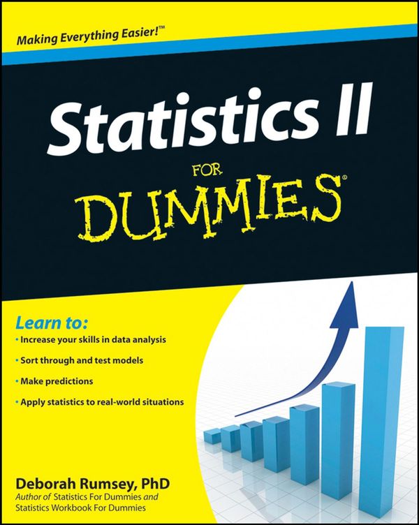 Cover Art for 9780470543887, Statistics II For Dummies by Deborah J. Rumsey
