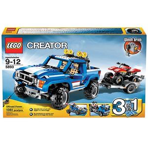 Cover Art for 0673419128636, Off-Road Power Set 5893 by LEGO City