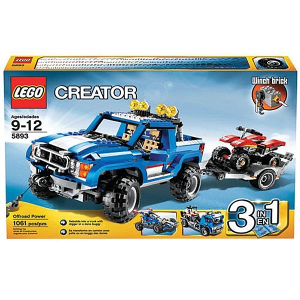 Cover Art for 0673419128636, Off-Road Power Set 5893 by LEGO City
