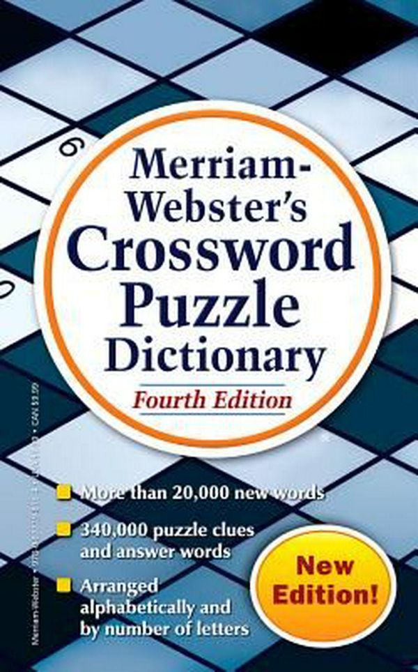 Cover Art for 9780877798194, Merriam Webster's Crossword Puzzle Dictionary by Merriam-Webster Inc.