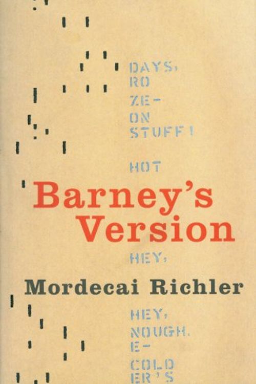 Cover Art for 9780701162726, Barney's Version by Mordecai Richler