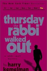 Cover Art for 9780743458603, The Thursday the Rabbi Walked out by Harry Kemelman