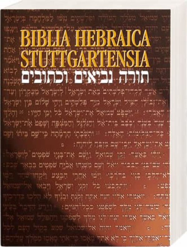 Cover Art for 9783438052186, Biblia Hebraica Stuttgartensia by Rudolf Kittel