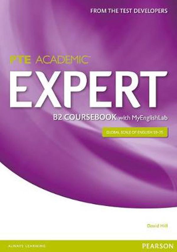 Cover Art for 9781447962038, Expert Pearson Test of English Academic B2 Coursebook with MyLab Pack by David Hill