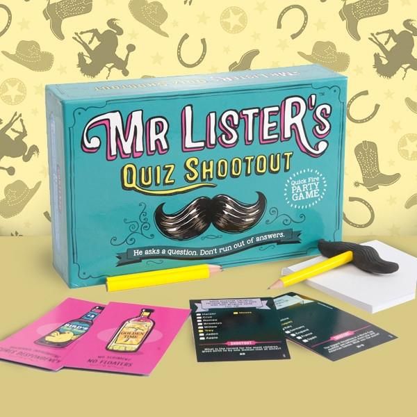 Cover Art for 0640864216348, Mr Listers Quiz Shootout: Quick-Fire Party Trivia Game by Big Potato by 