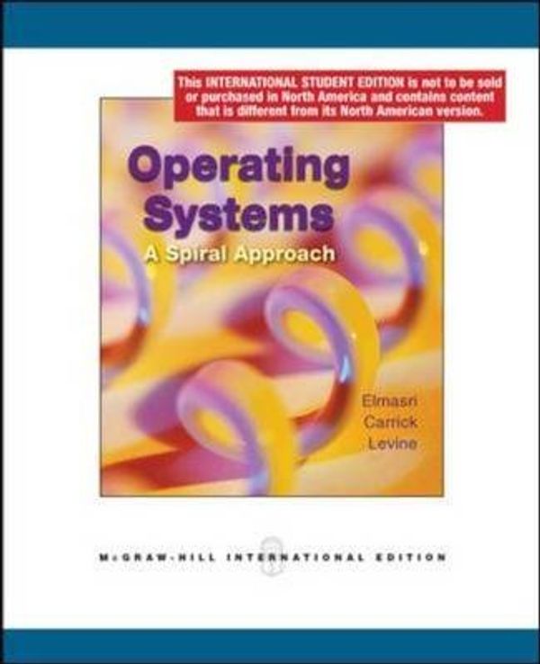 Cover Art for 9780070164543, Operating Systems by Ramez Elmasri