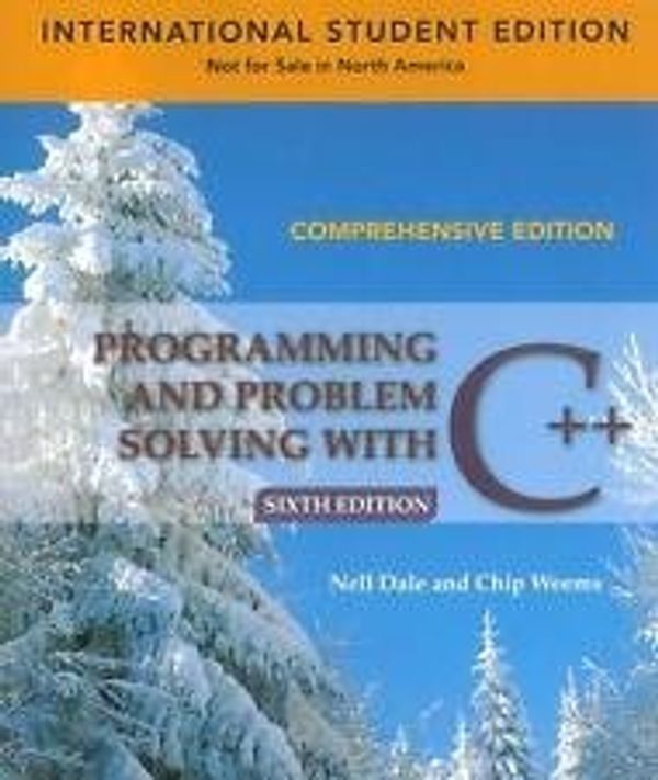 Cover Art for 9781284026283, Prog & Prob Solving C++ 6e Compreh by Nell Dale