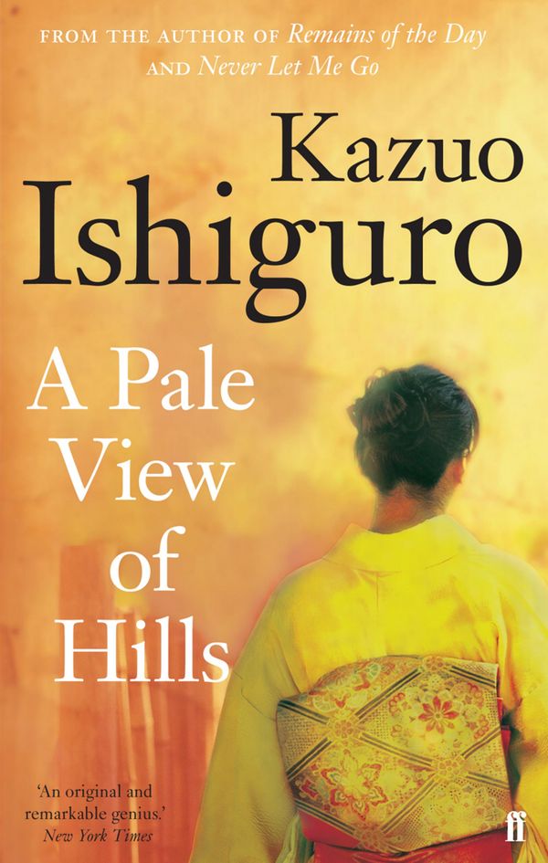 Cover Art for 9780571249336, A Pale View of Hills by Kazuo Ishiguro