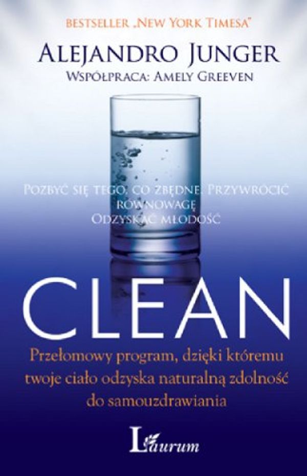 Cover Art for 9788377460542, Clean by Alejandro Junger