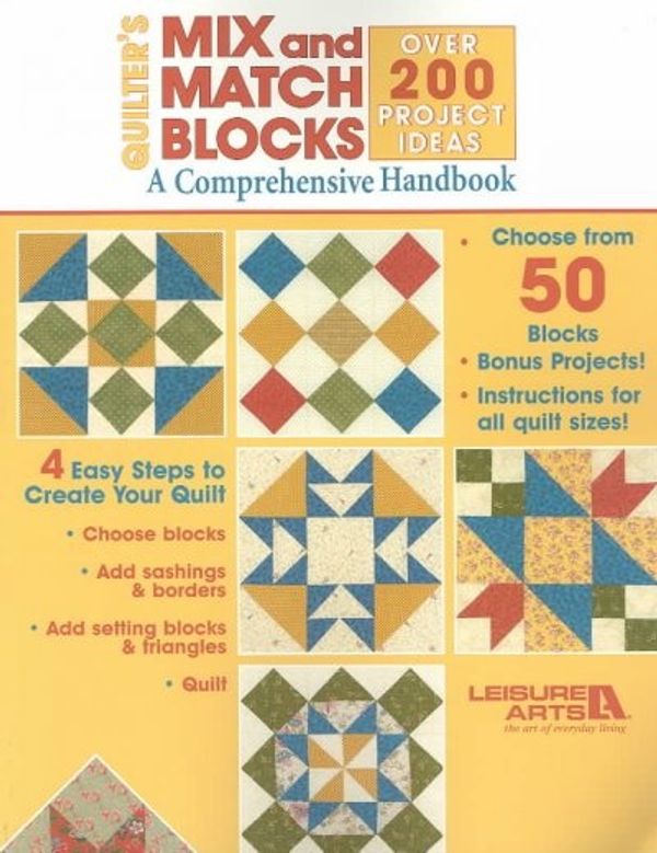 Cover Art for 9781574864298, Quilters Mix and Match Blocks by Leisure Arts