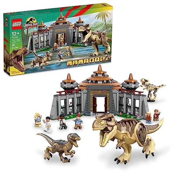 Cover Art for 0673419377126, LEGO Jurassic Park Visitor Center: T. rex & Raptor Attack 76961, Building Set for Teenage Fans Ages 12 and Up, 2 Posable Dinosaur Toys, 6 Minifigures Including Dr. Ellie Sattler and Dr. Alan Grant by Unknown