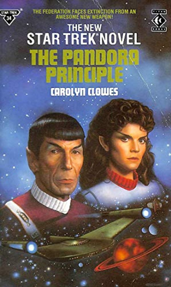 Cover Art for 9781852862831, Pandora Principle by Carolyn Clowes