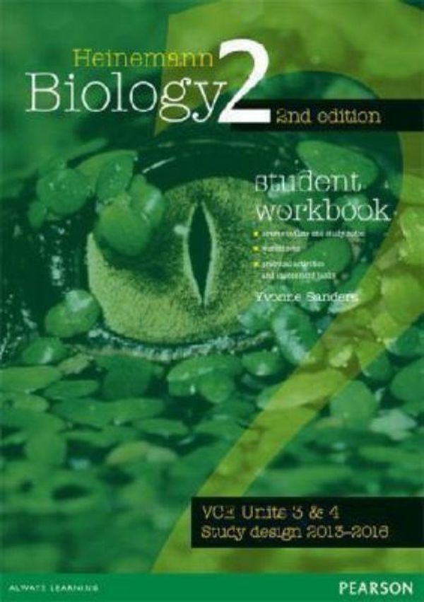 Cover Art for 9781486004195, Heinemann Biology 2 Workbook by Sanders Yvonne.