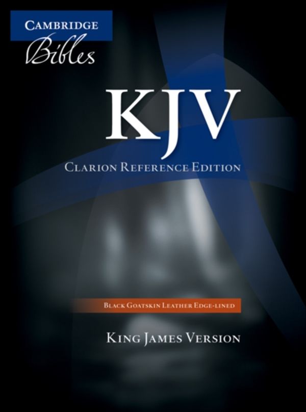 Cover Art for 9780521182928, KJV Clarion Reference Edition KJ486:XE Black Goatskin Leather by Bible