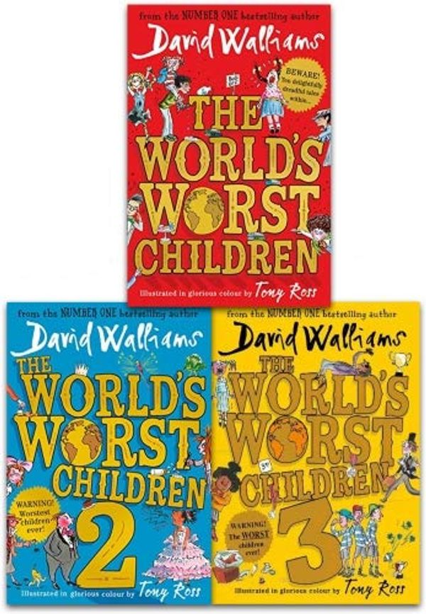 Cover Art for 9789526533278, David Walliams Worlds Worst Children Collection 3 Books Set by David Walliams