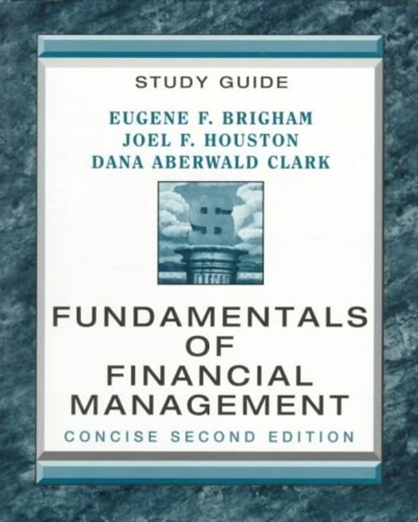 Cover Art for 9780030223228, Fundamentals of Financial Management by Eugene F. Brigham