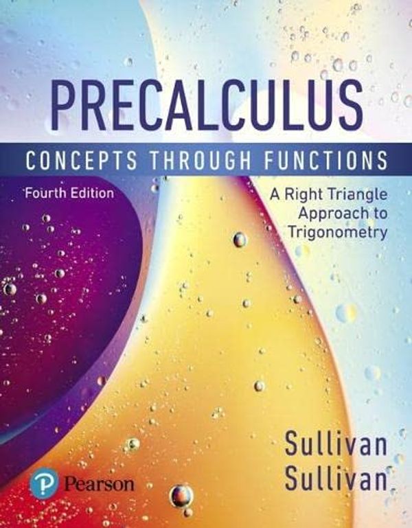 Cover Art for 9780134686981, Precalculus by Michael Sullivan