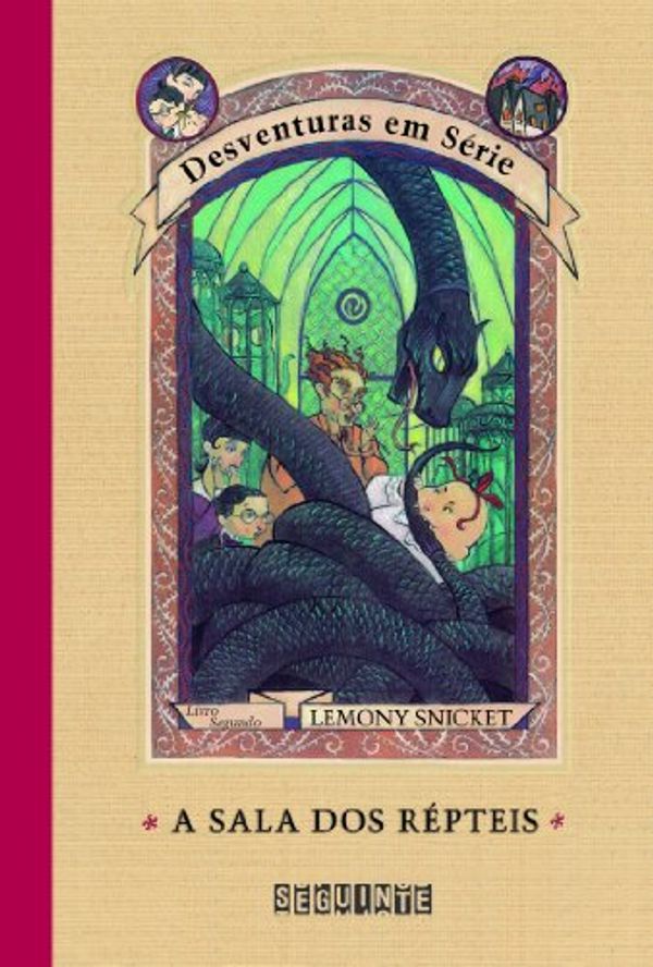 Cover Art for 9788535901436, A sala dos répteis by Lemony Snicket