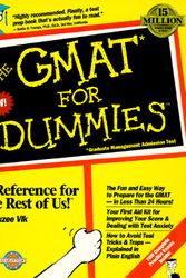 Cover Art for 9781568843766, The Gmat for Dummies by Vlk