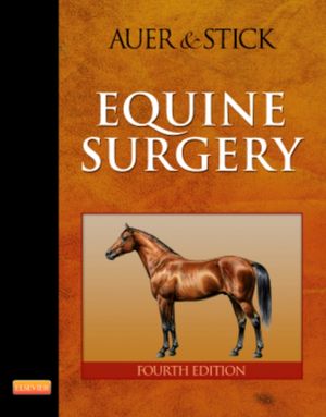 Cover Art for 9781437708677, Equine Surgery by Jorg A. Auer