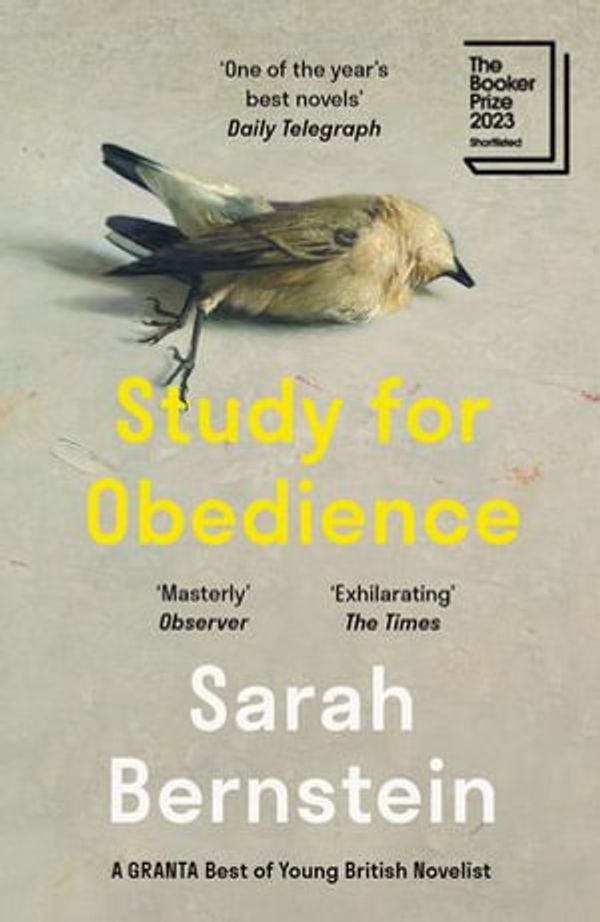 Cover Art for 9781803510002, Study for Obedience by Sarah Bernstein