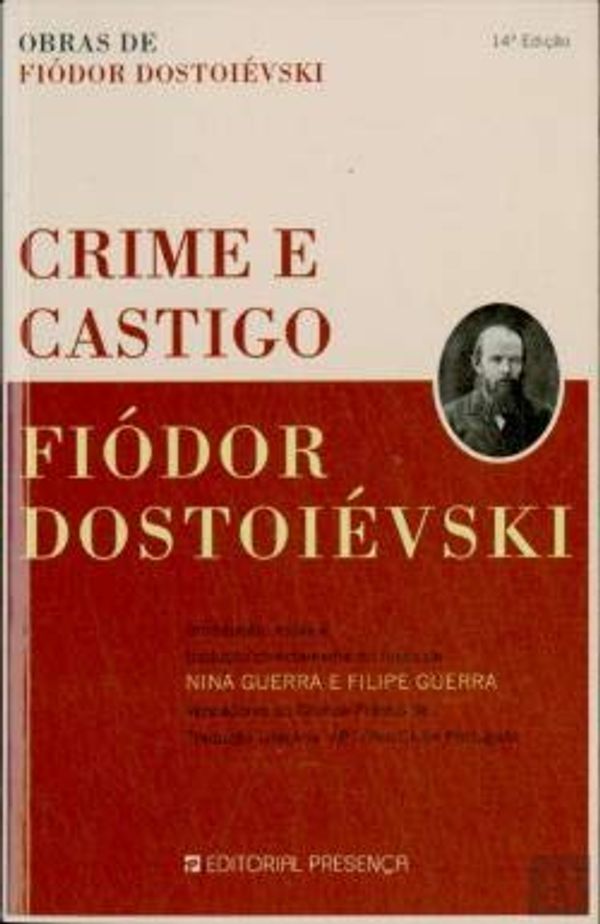 Cover Art for 9789722327220, Crime e castigo by Fiódor Dostoiévski